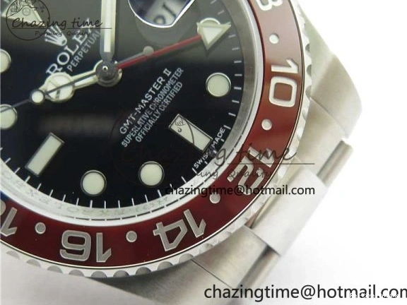 0412 GMT Master II 126710 BLRO 904L SS MIF 1:1 Best Edition on Oyster Bracelet SA3186 CHS Cozy 2553